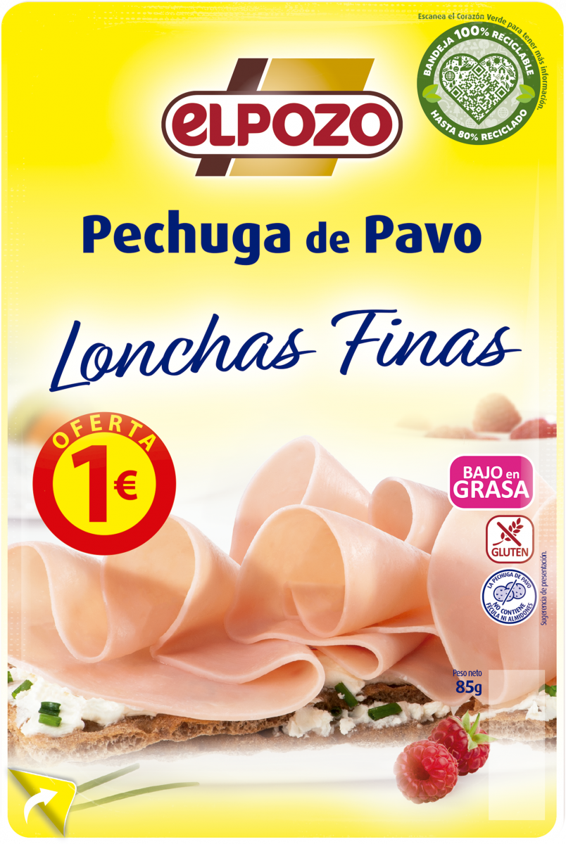 Pechuga De Pavo Lonchas Elpozo Alimentaci N